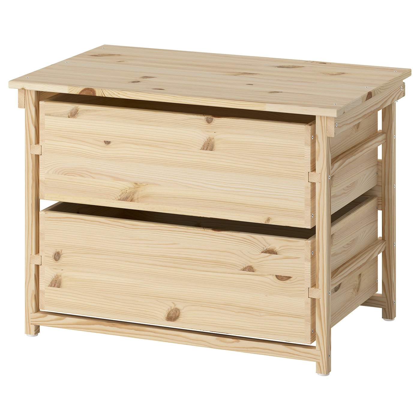 KRONÖREN commode 2 tiroirs