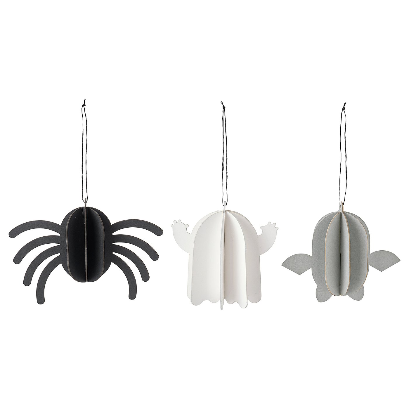 KUSTFYR décorations à suspendre, 3 pièces