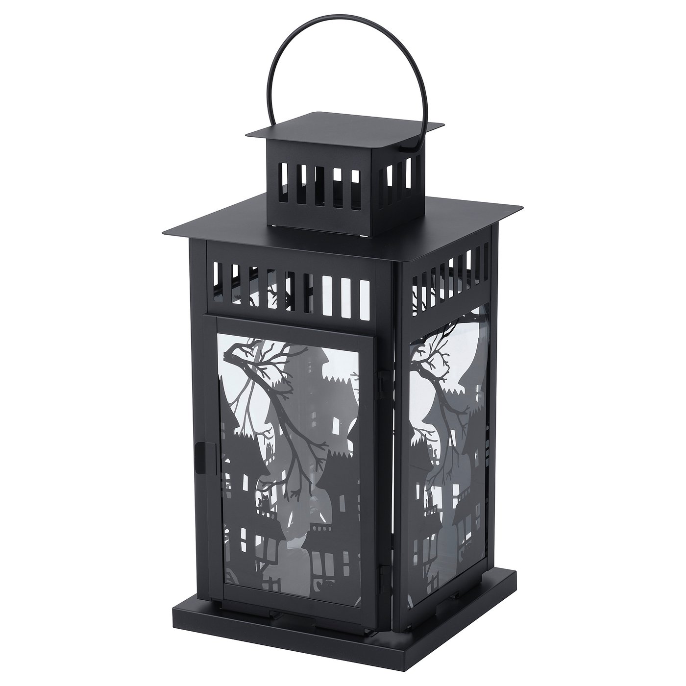 KUSTFYR lanterne bougie bloc, int/ext