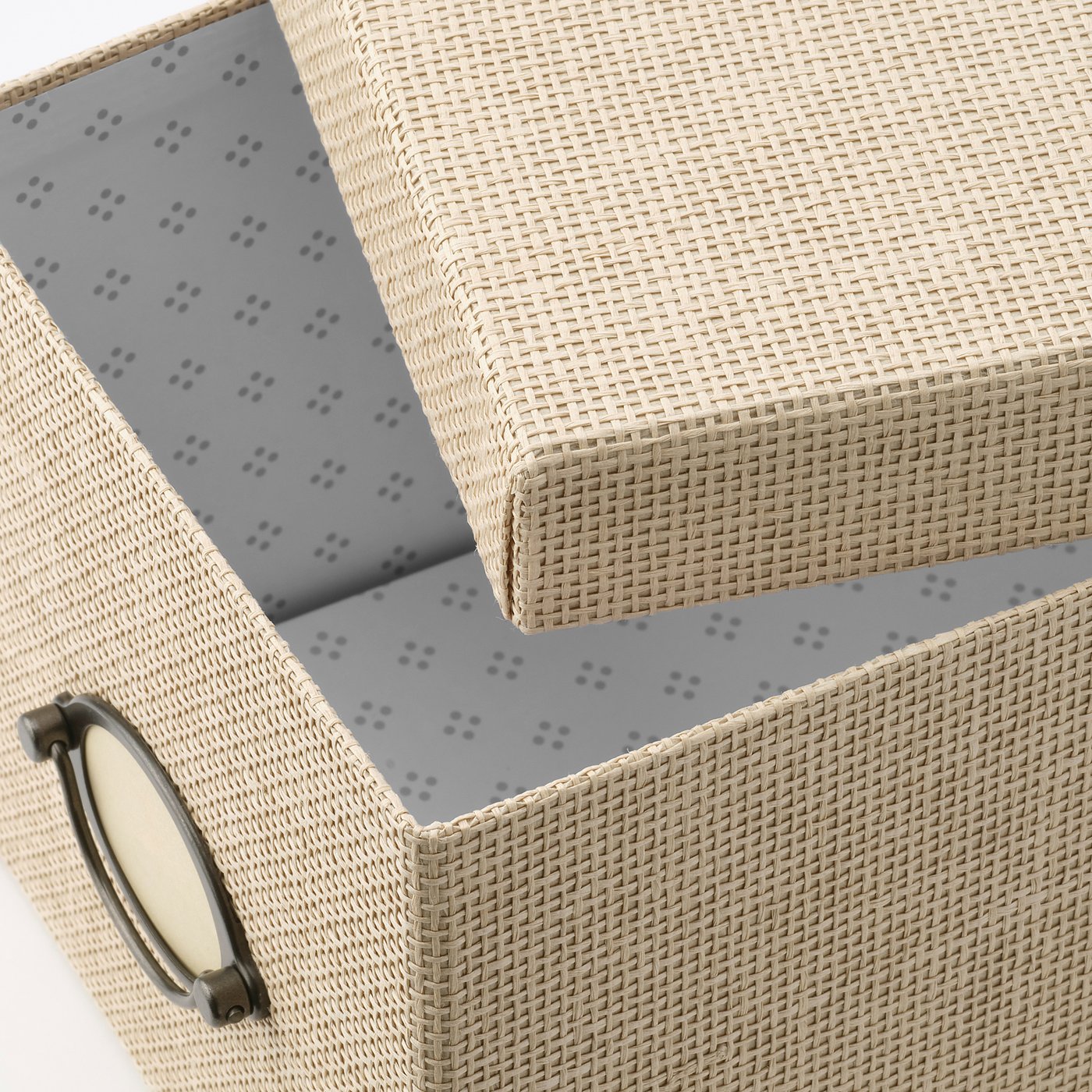 KVARNVIK boîte de rangement avec couvercle