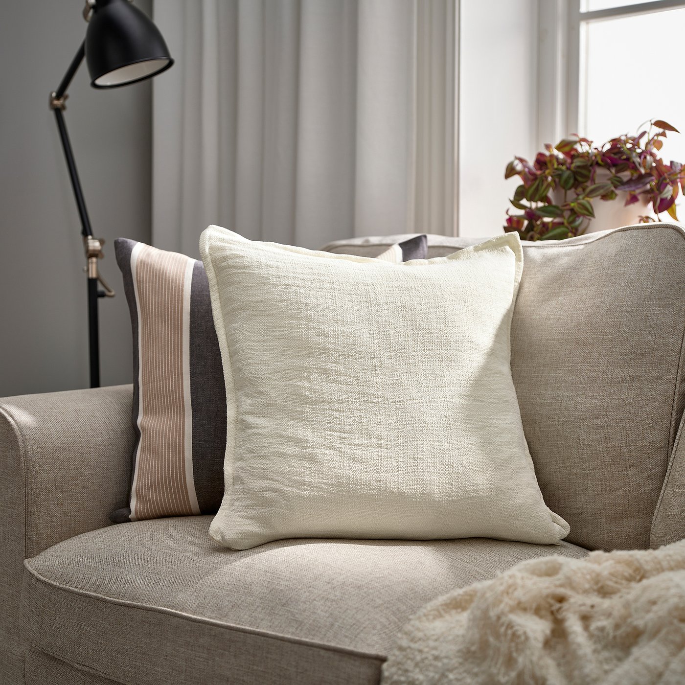 LAGERPOPPEL housse de coussin