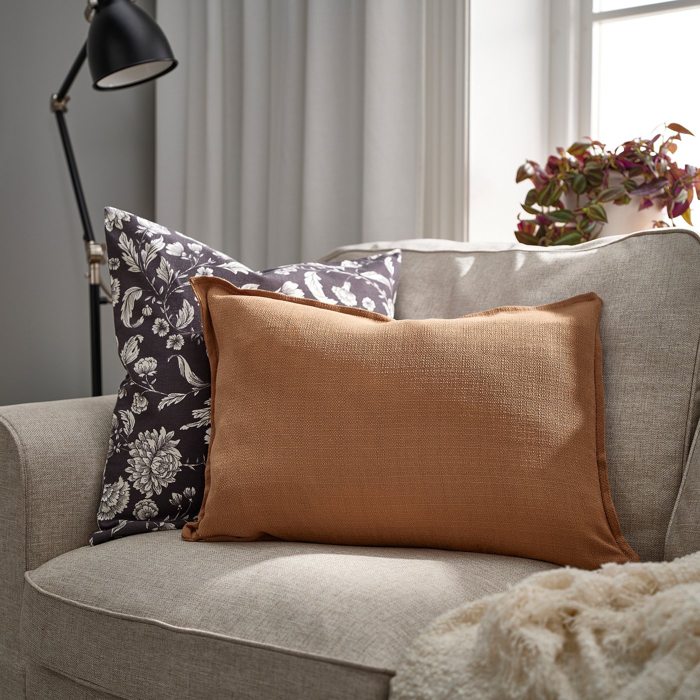 LAGERPOPPEL housse de coussin