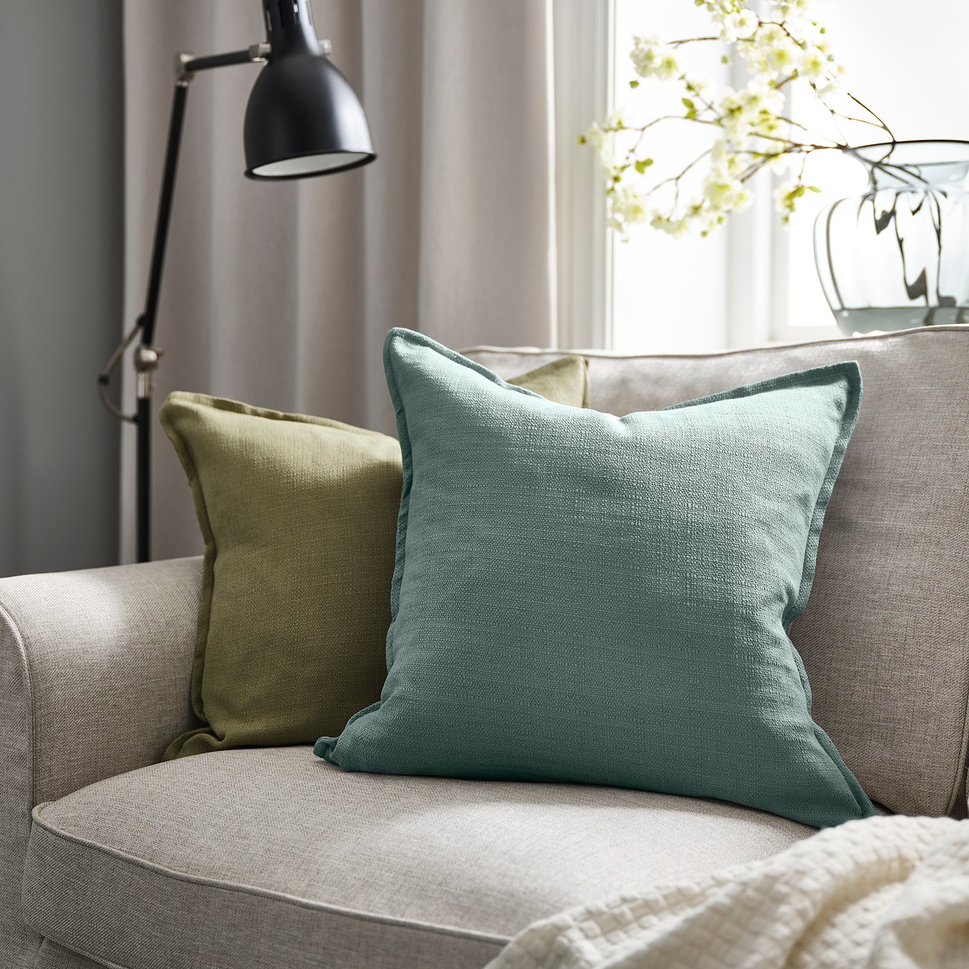 LAGERPOPPEL housse de coussin