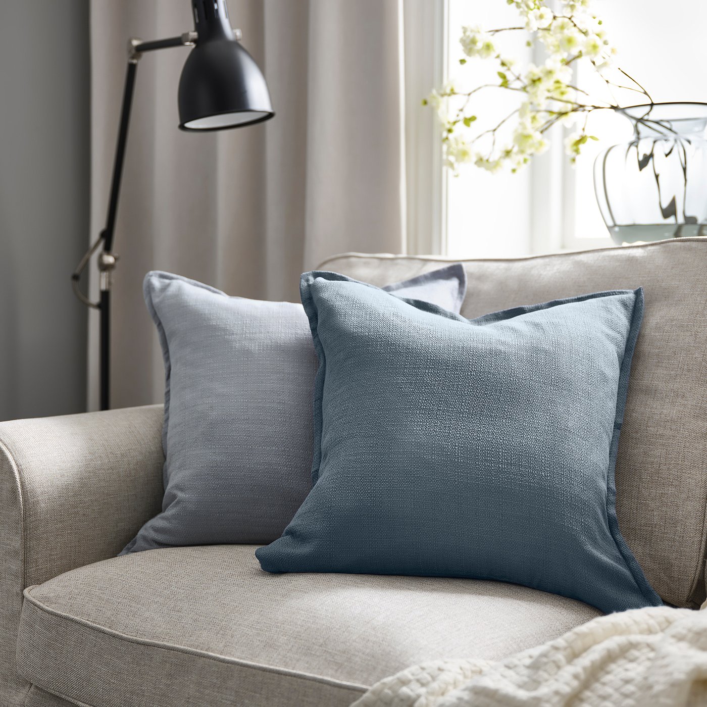 LAGERPOPPEL housse de coussin