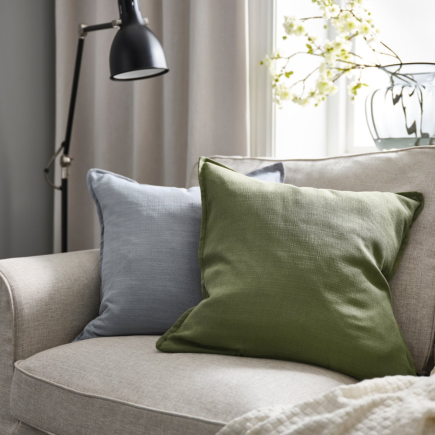 LAGERPOPPEL housse de coussin