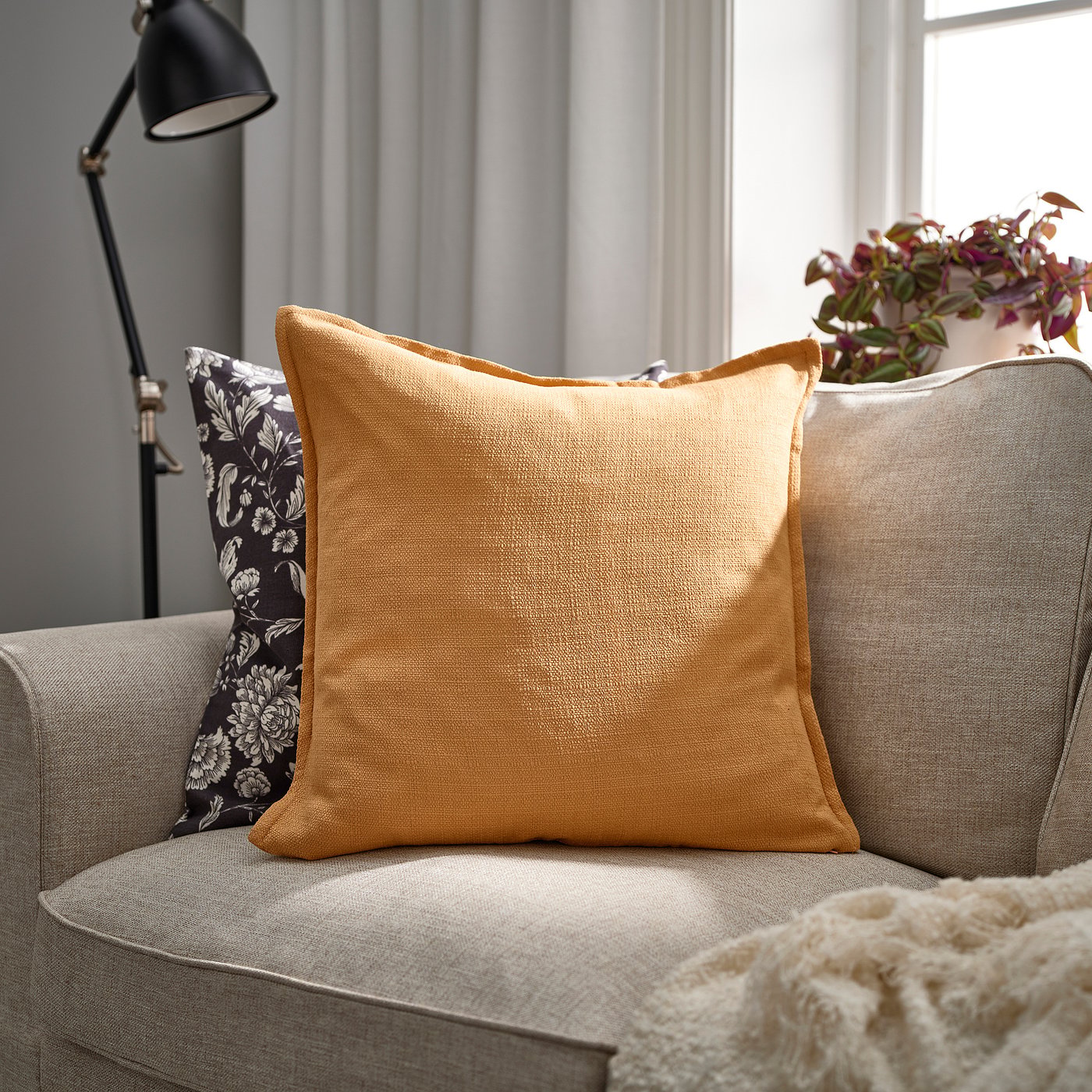 LAGERPOPPEL housse de coussin