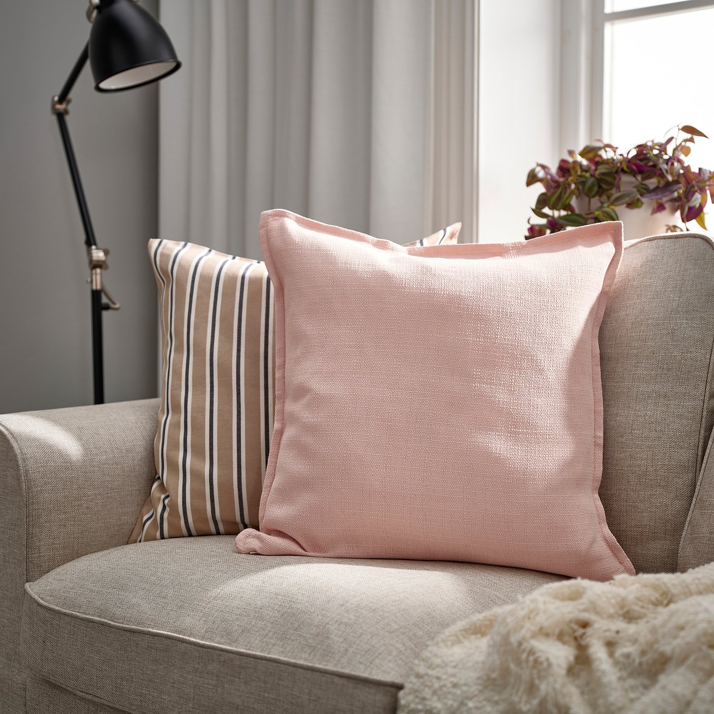 LAGERPOPPEL housse de coussin