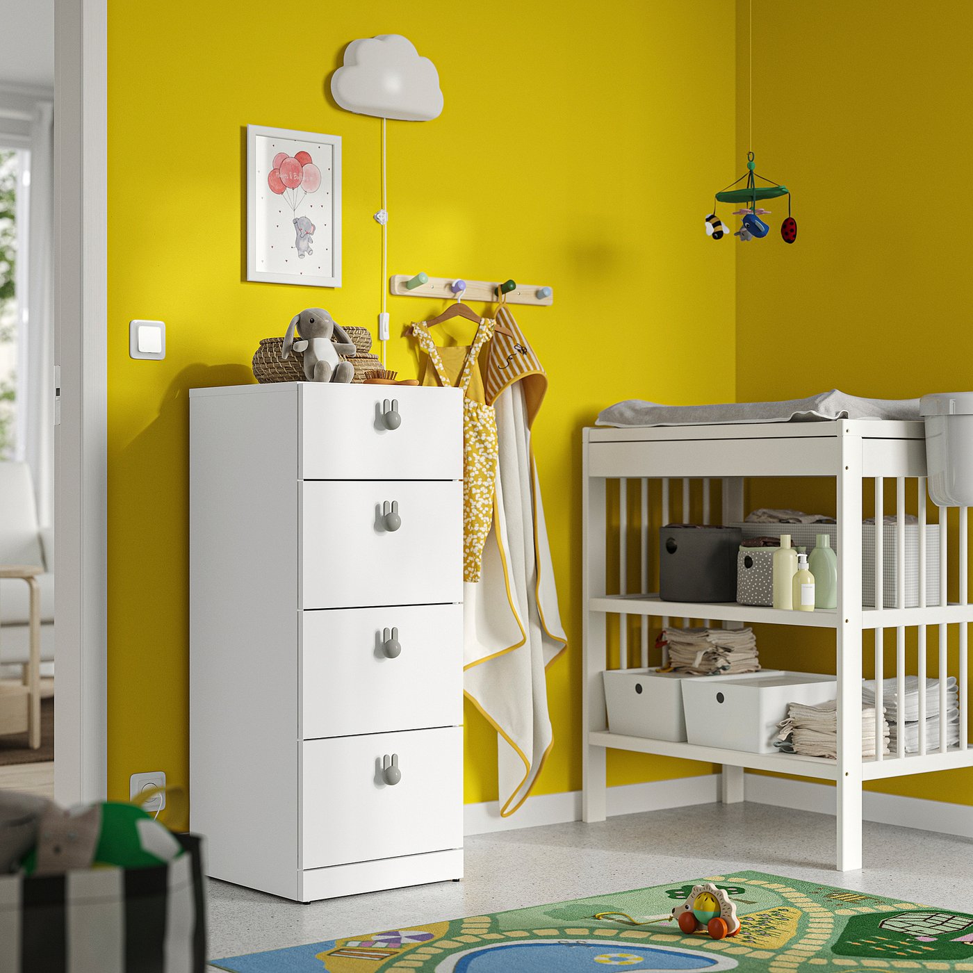 LASTARE commode 4 tiroirs