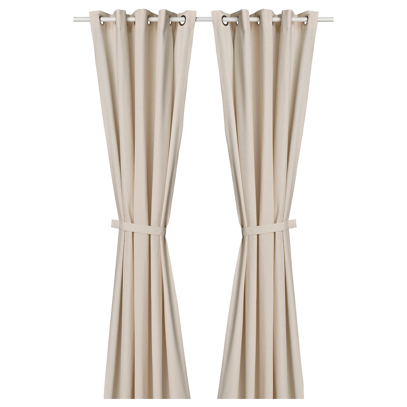 LENDA rideaux+embrasses, 2 pcs