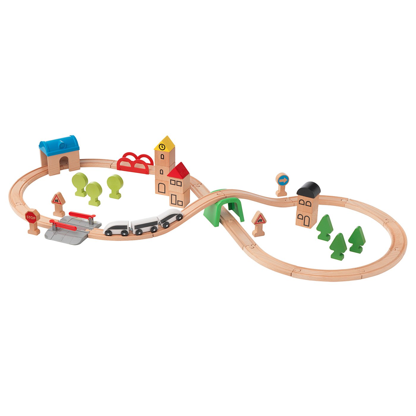 LILLABO circuit train, 45 pièces