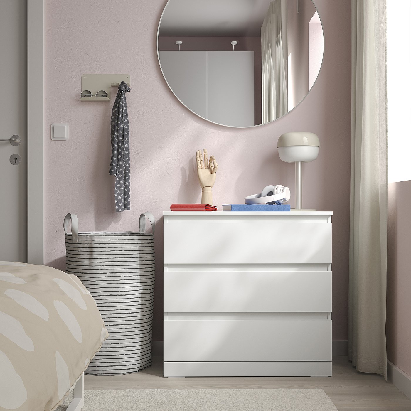 LILLBERGET commode 3 tiroirs