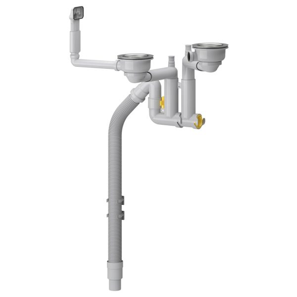 LILLVIKEN siphon/bonde 2 bacs