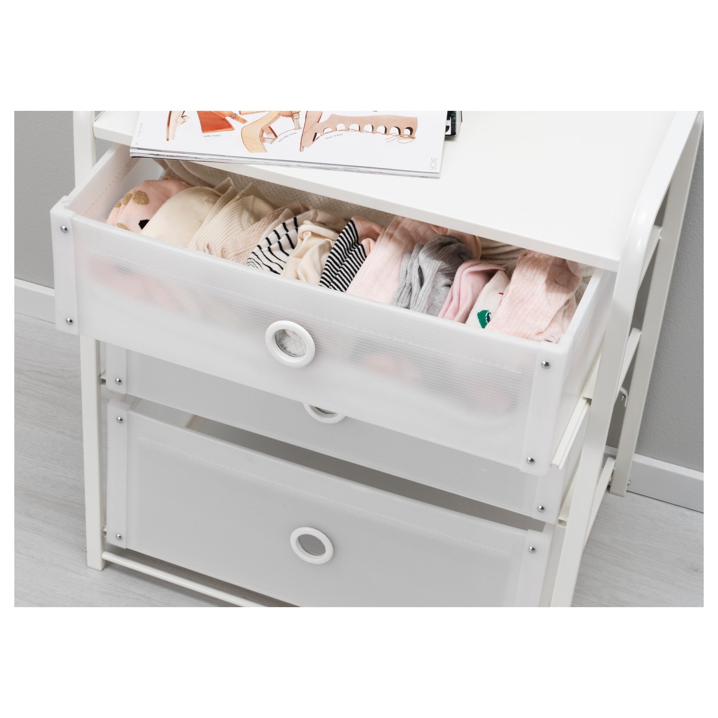 LOTE commode 3 tiroirs