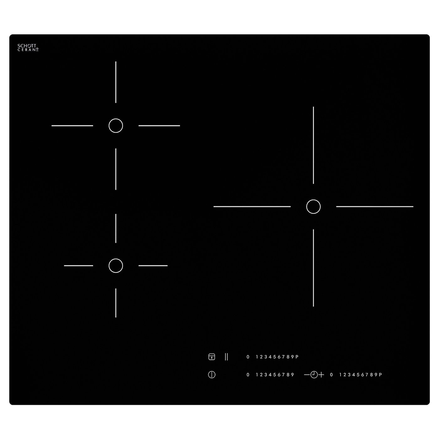 MÄSTERLIG plaque de cuisson/booster