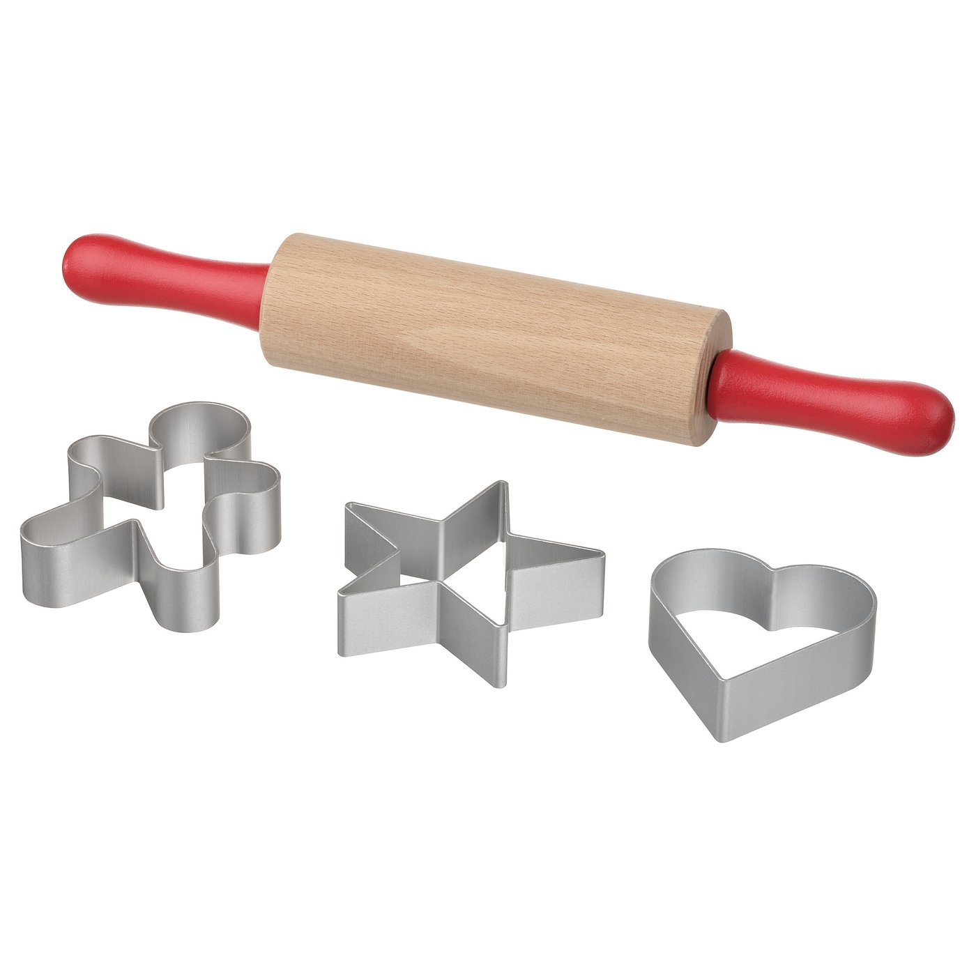 MÅLA Lot de 4 pièces pour pâte à modeler
