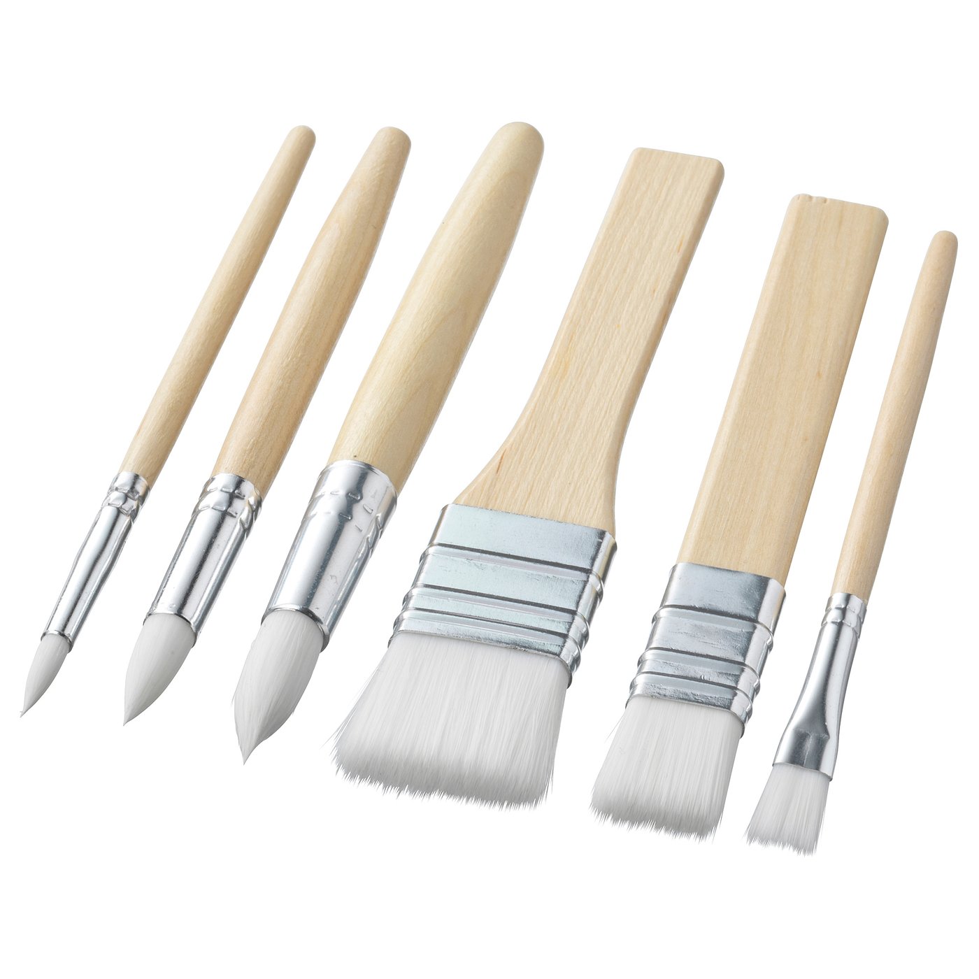 MÅLA lot de 6 pinceaux