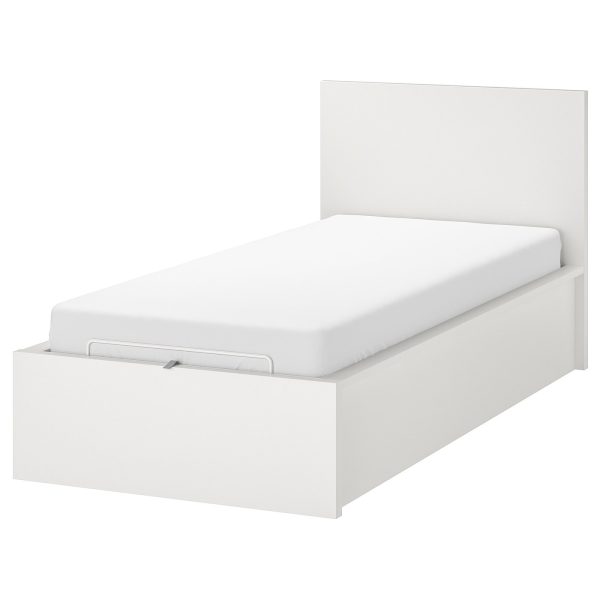 MALM cadre lit coffre
