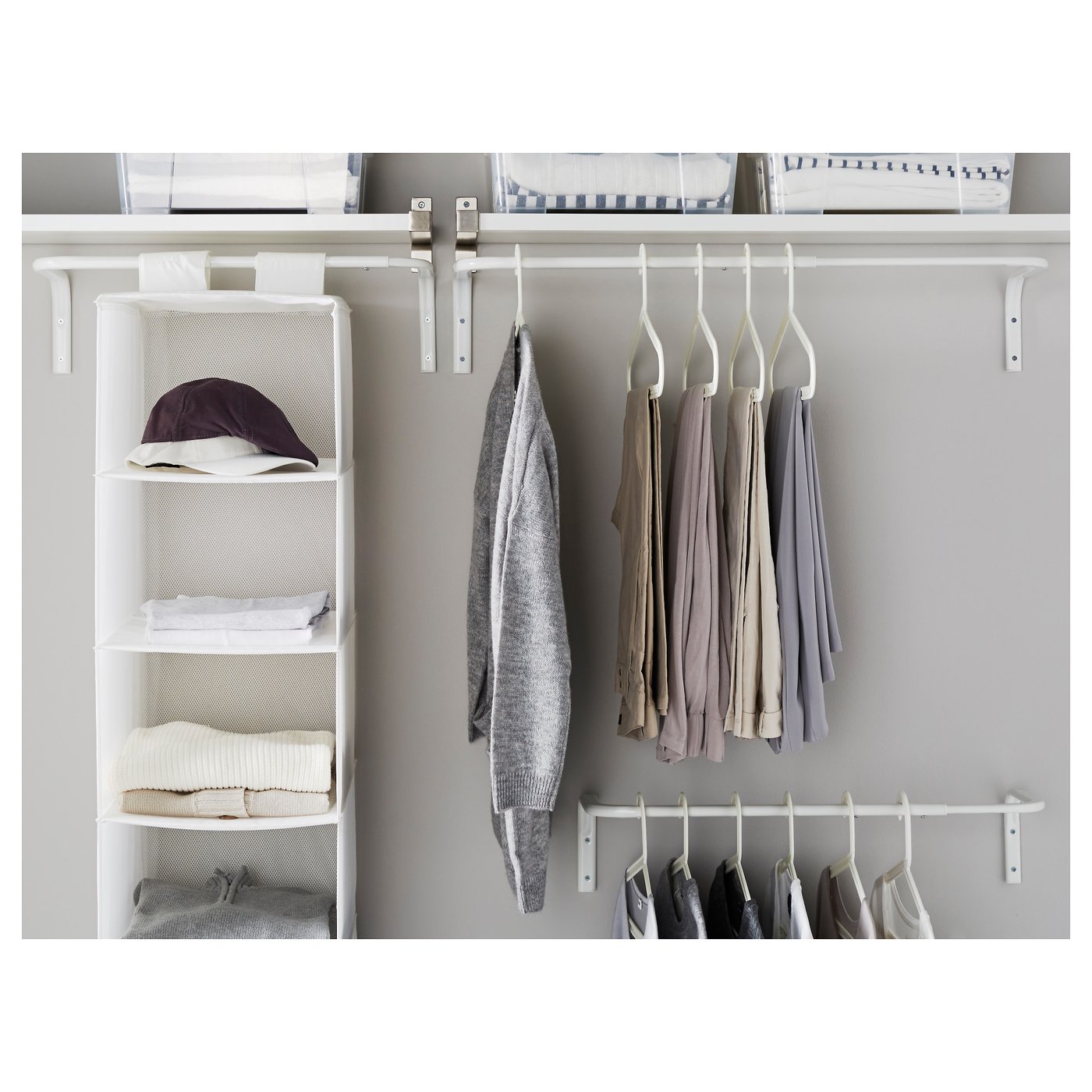 MULIG tringle à vêtements