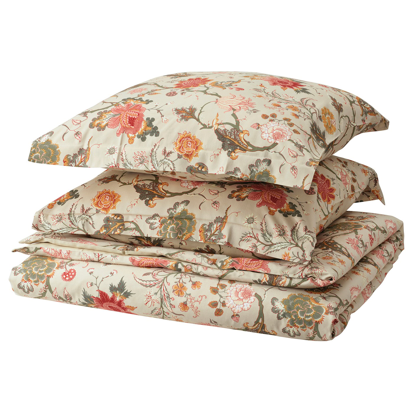 NÄSSELKLOCKA housse de couette et 2 taies