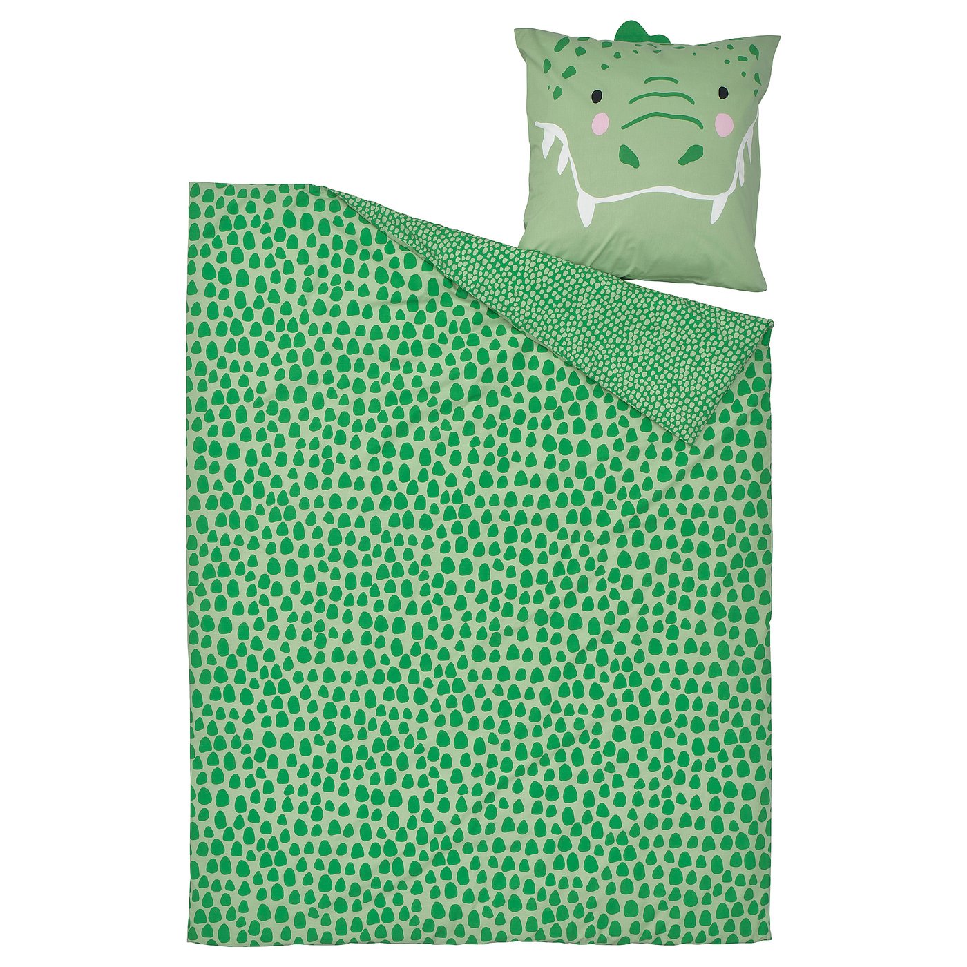NATTHÄGER housse de couette et 1 taie