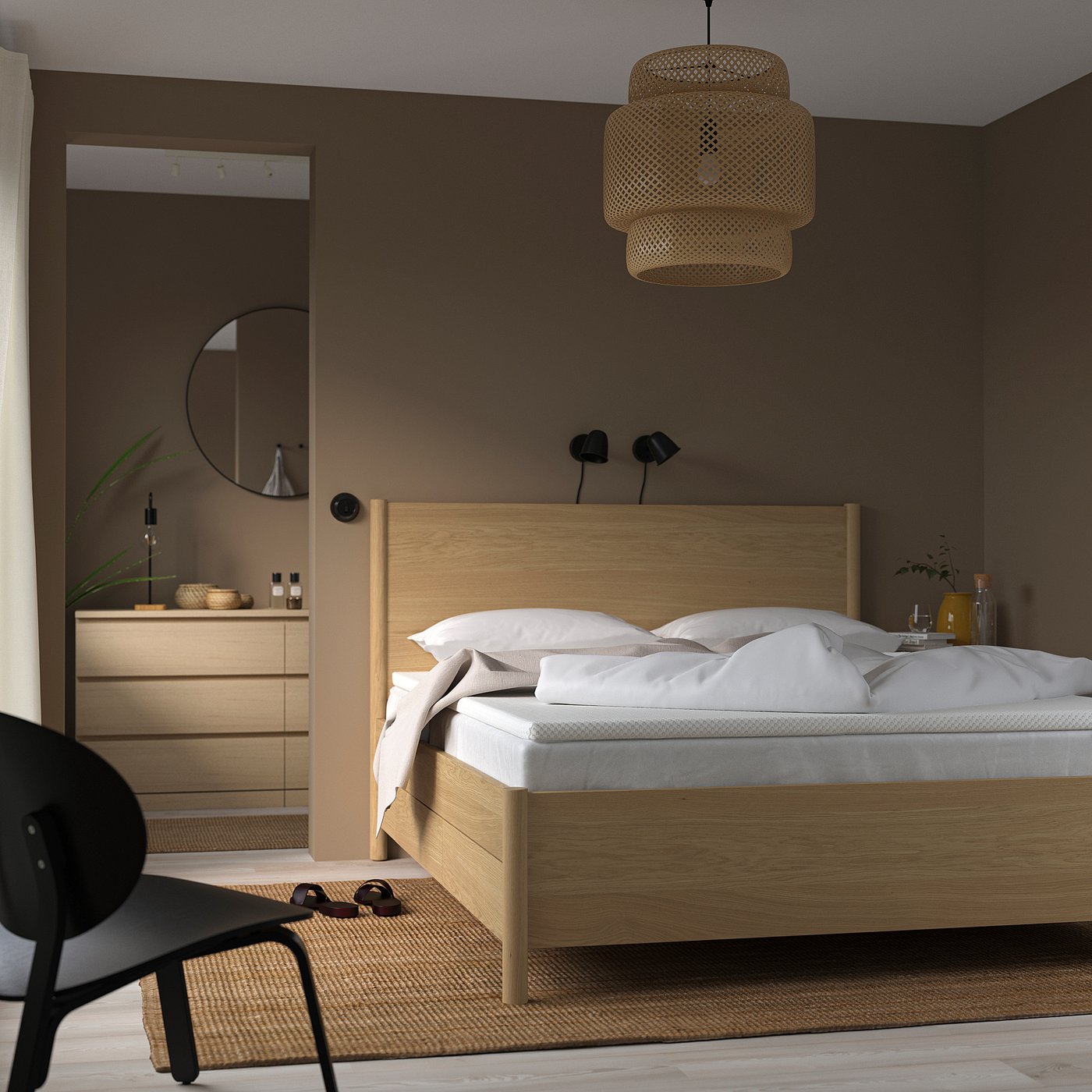 NORDBERGET surmatelas