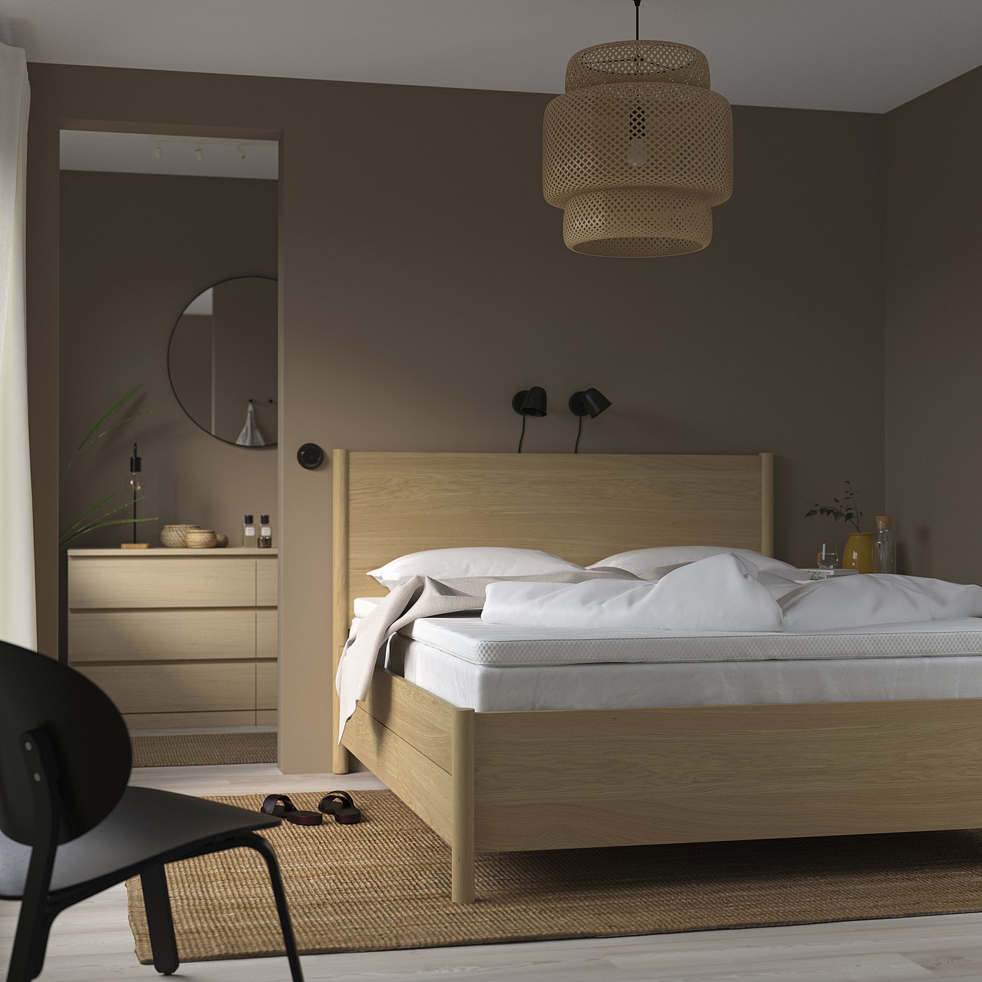 NORRSELE surmatelas