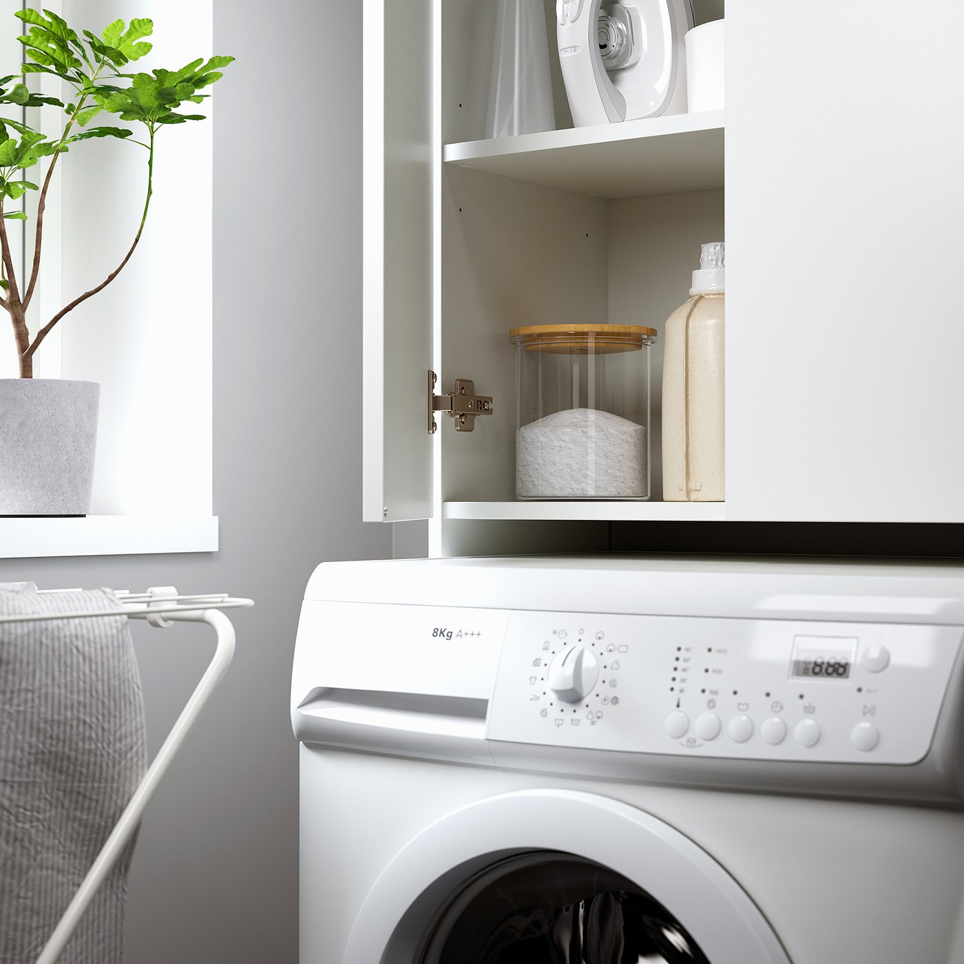 NYSJÖN meuble pour machine à laver