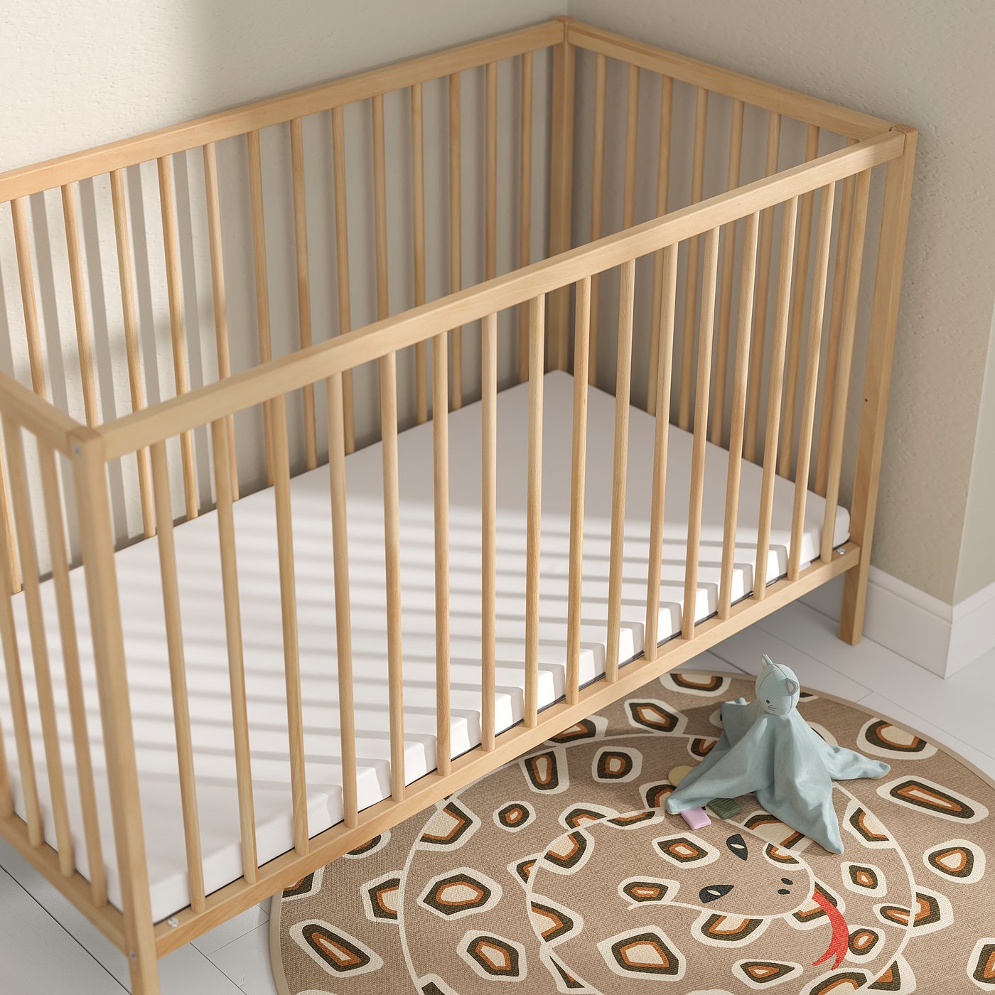 PELLEPLUTT matelas mousse pour lit bébé