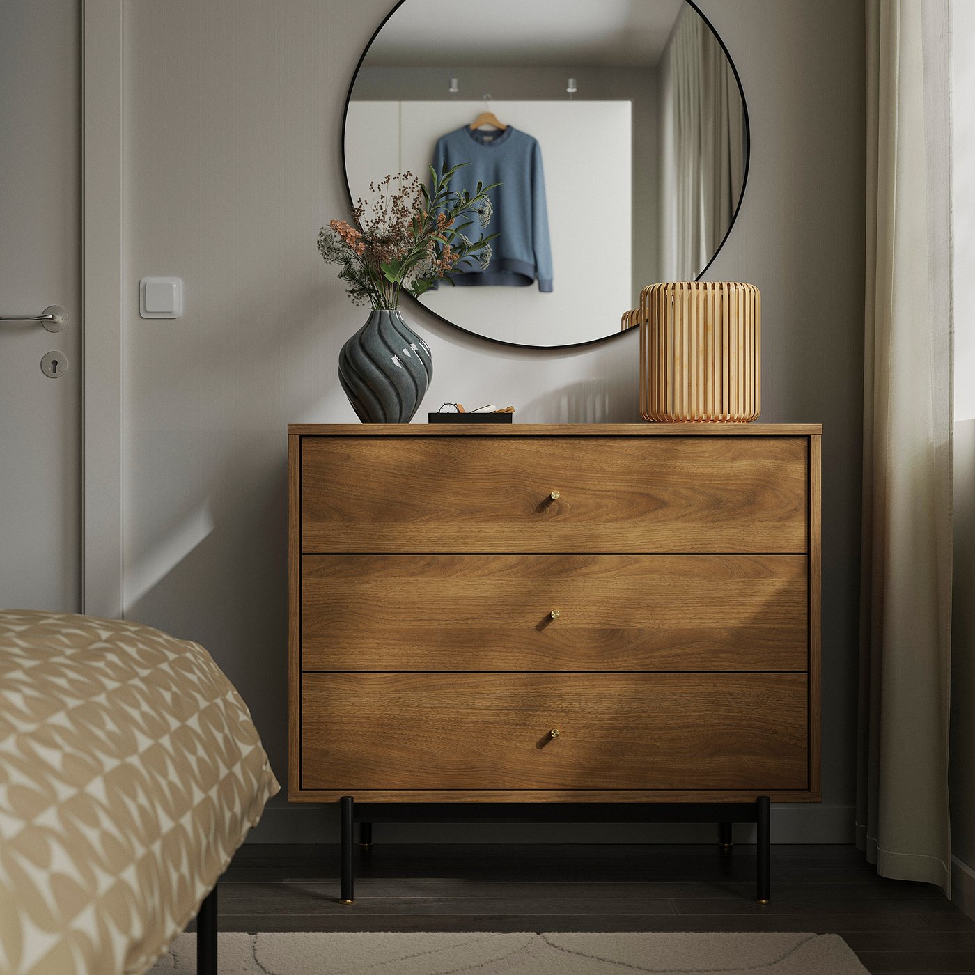 RÅDMANSÖ commode 3 tiroirs