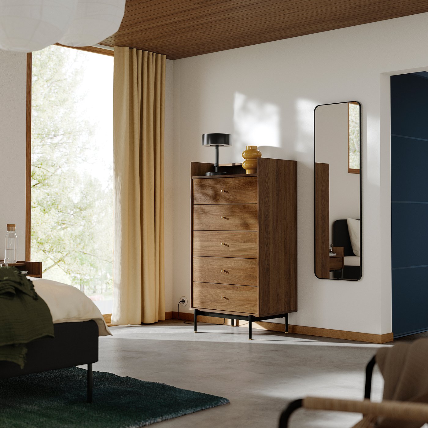 RÅDMANSÖ commode 5 tiroirs