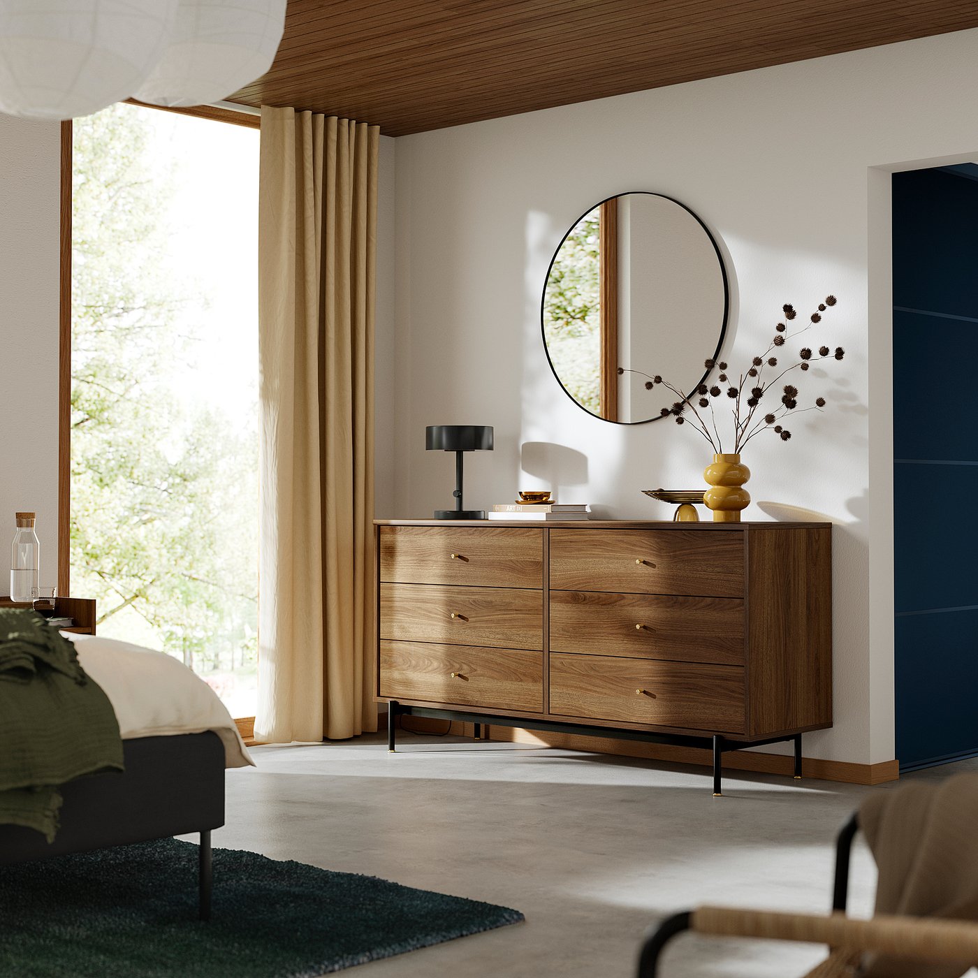 RÅDMANSÖ commode 6 tiroirs