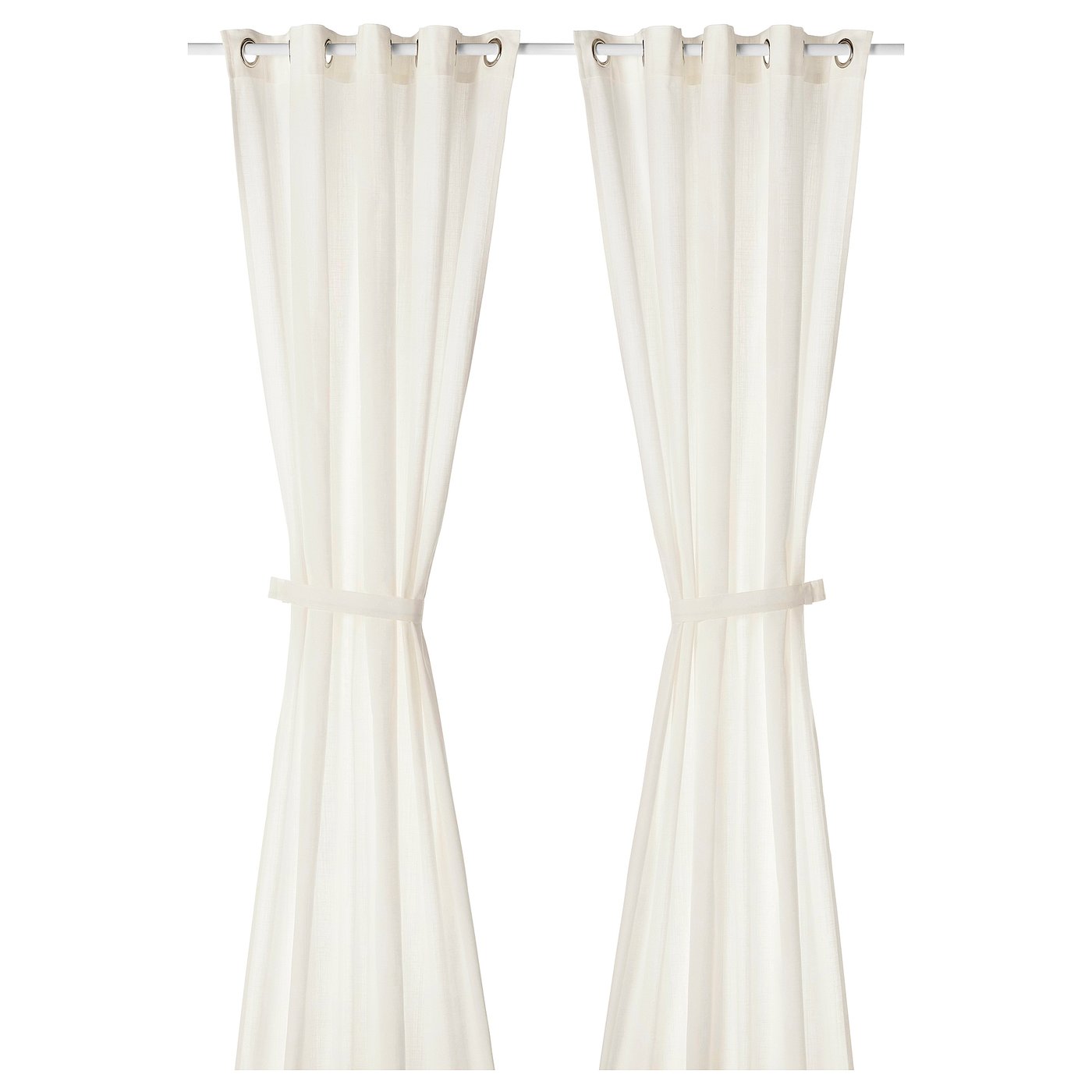 RITVA rideaux+embrasses, 2 pcs