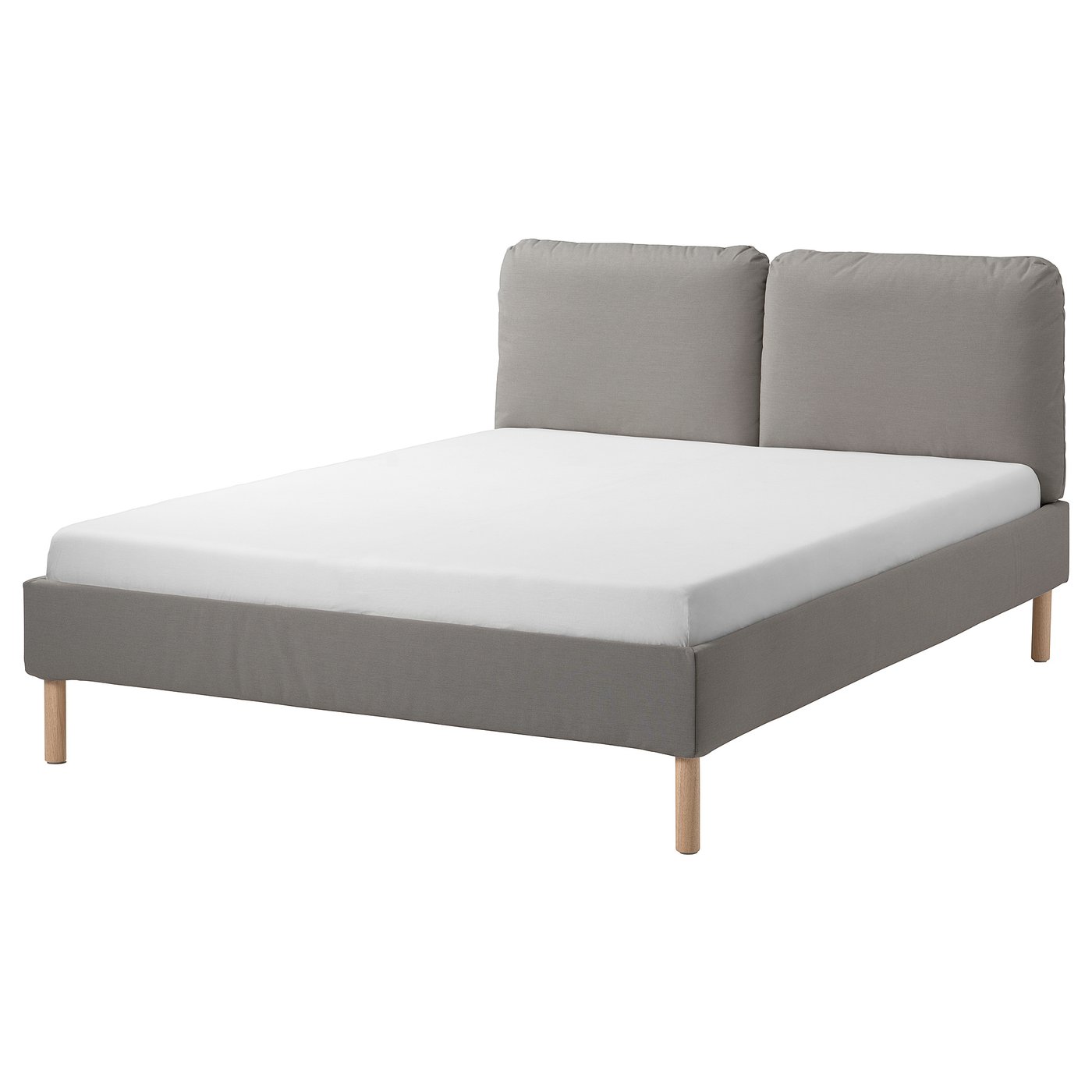 SAGESUND cadre de lit matelassé
