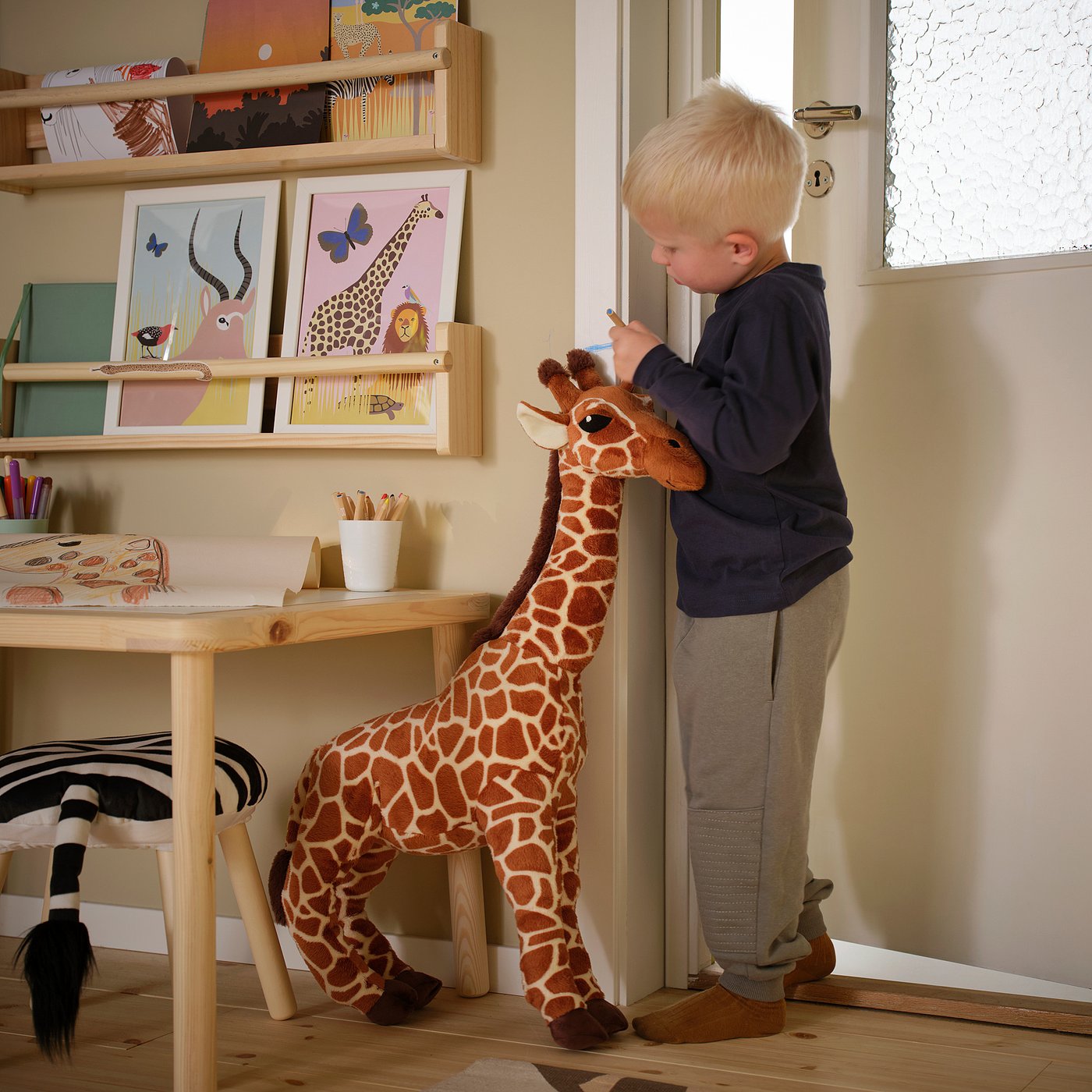 SANDLÖPARE peluche