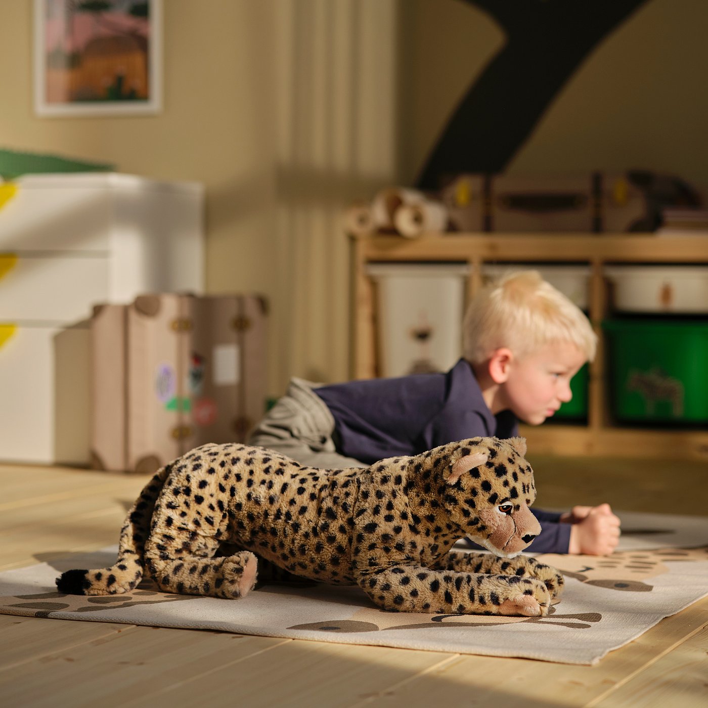 SANDLÖPARE peluche