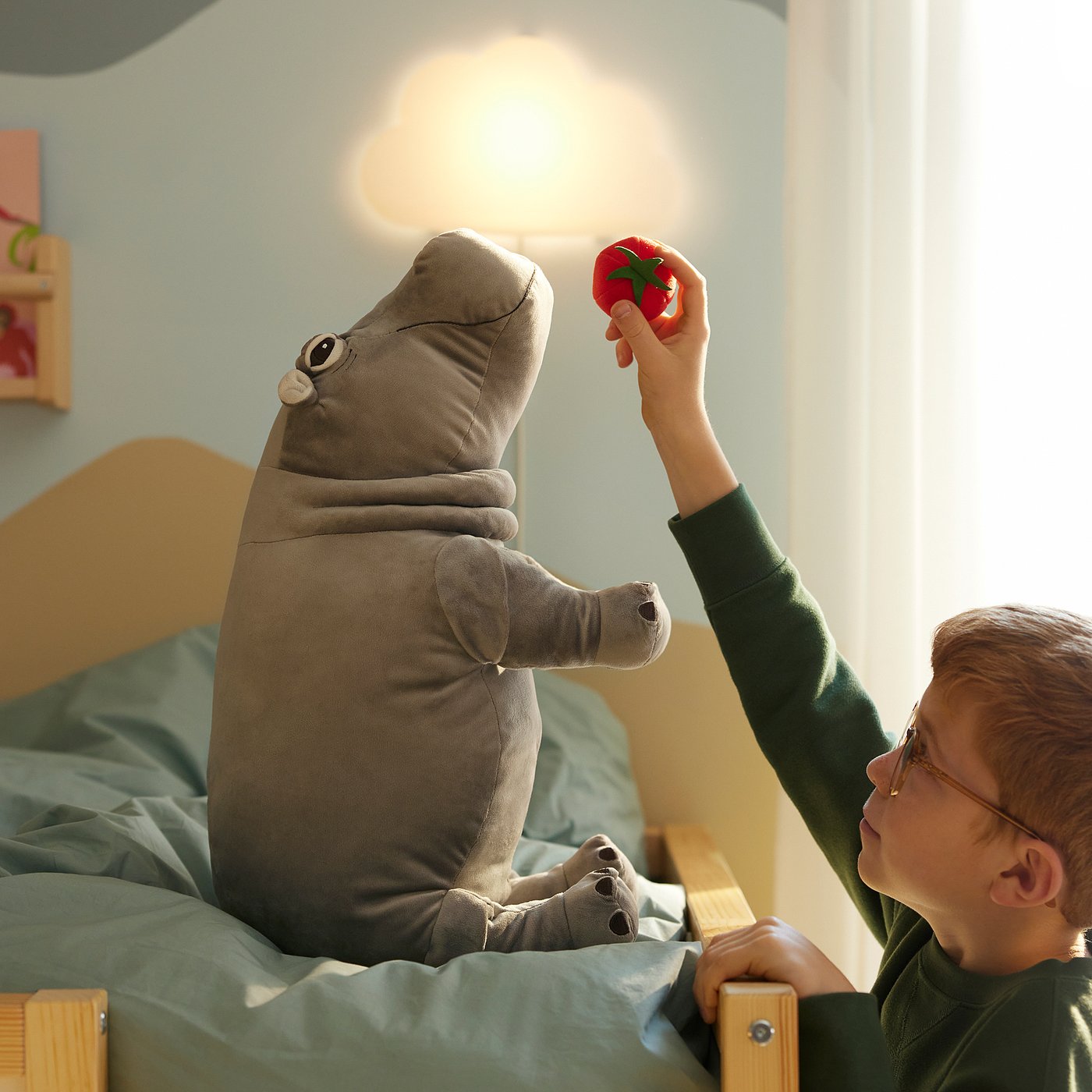 SANDLÖPARE peluche
