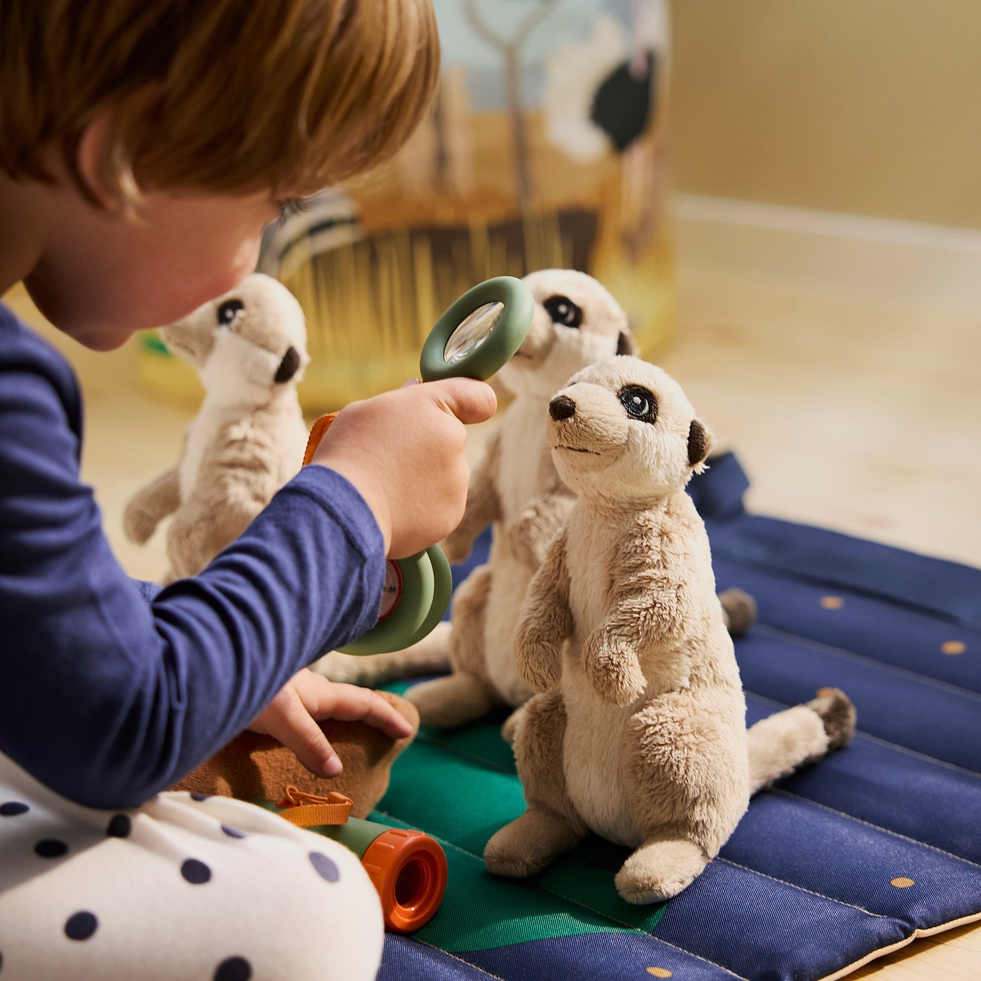 SANDLÖPARE peluche