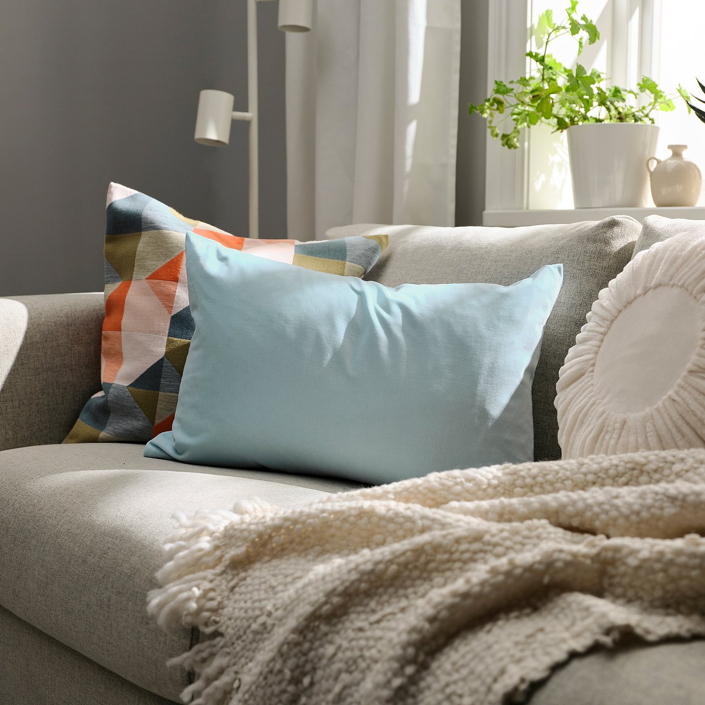 SANELA housse de coussin