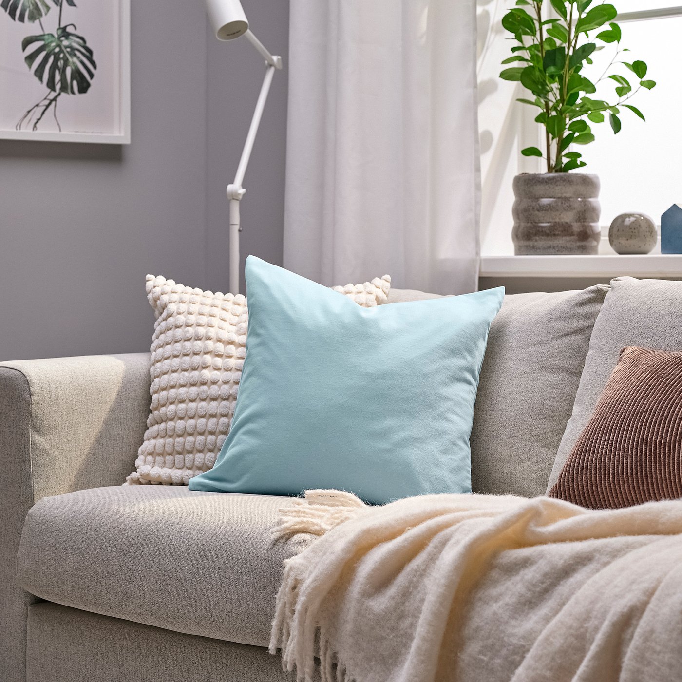 SANELA housse de coussin