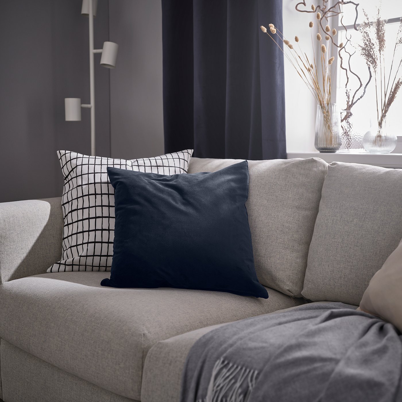 SANELA housse de coussin