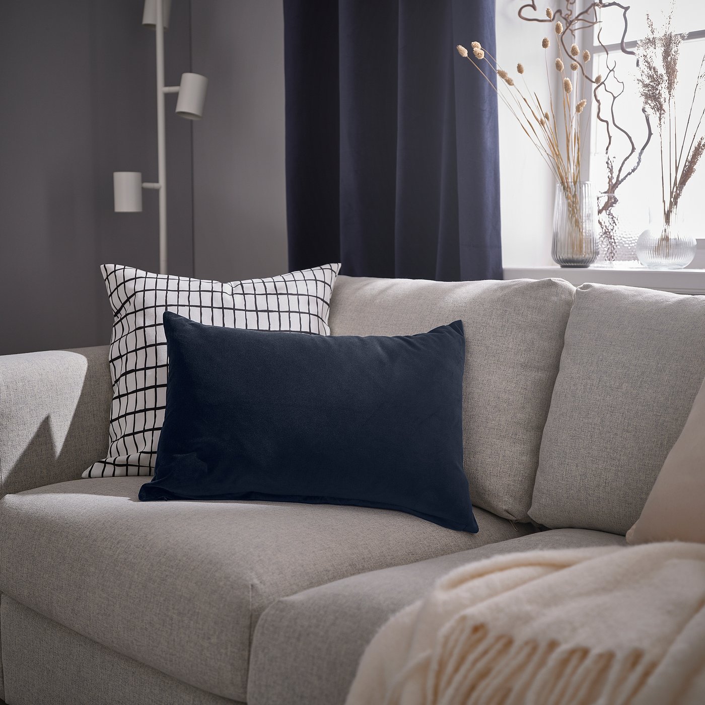 SANELA housse de coussin