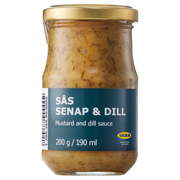 SÅS SENAP & DILL sauce pour saumon