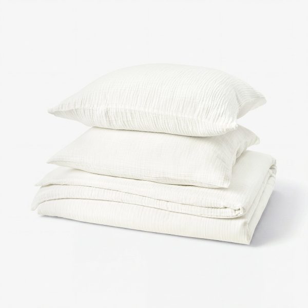 SCHERSMIN housse de couette et 2 taies