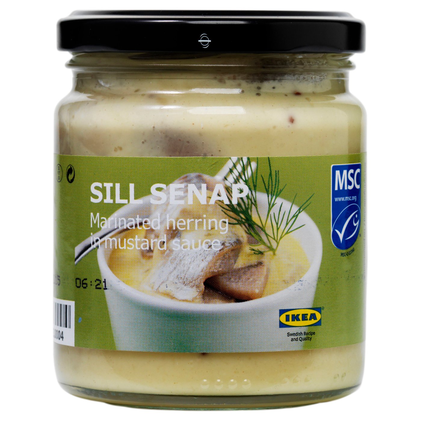 SILL SENAP hareng sauce moutarde