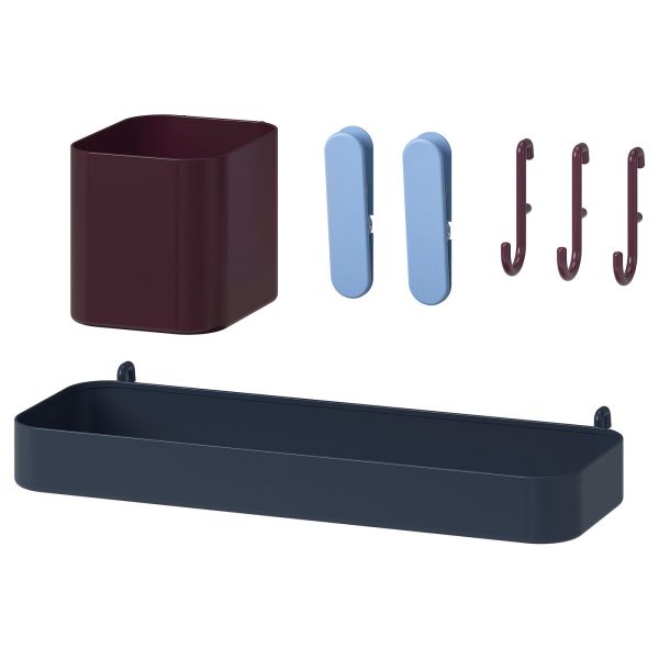 SKÅDIS accessoire panneau perforé, 7pièces