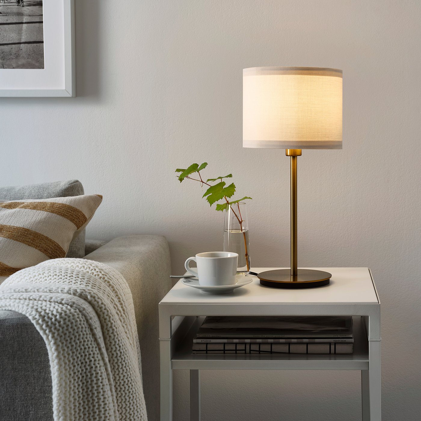 SKAFTET pied de lampe de table