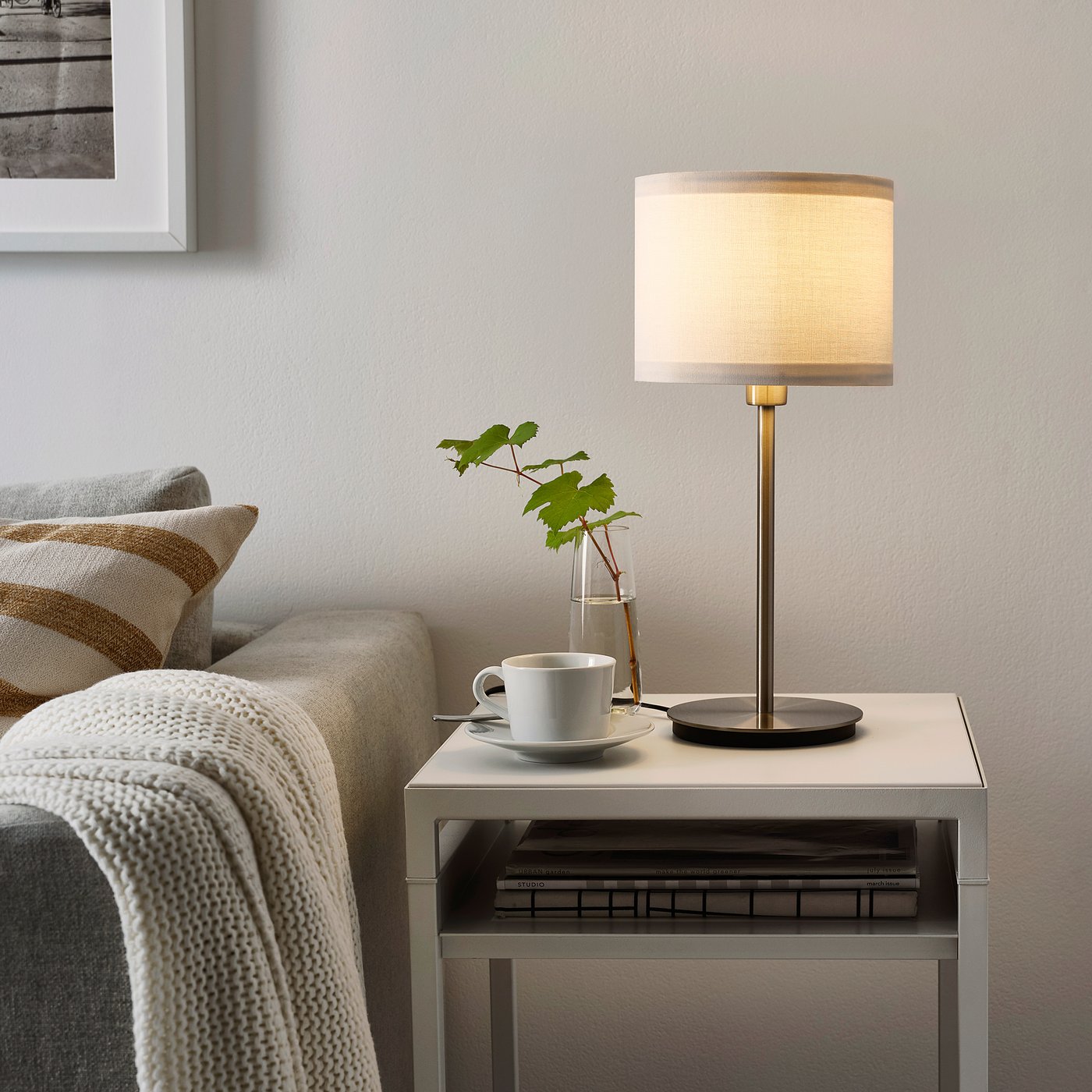 SKAFTET pied de lampe de table
