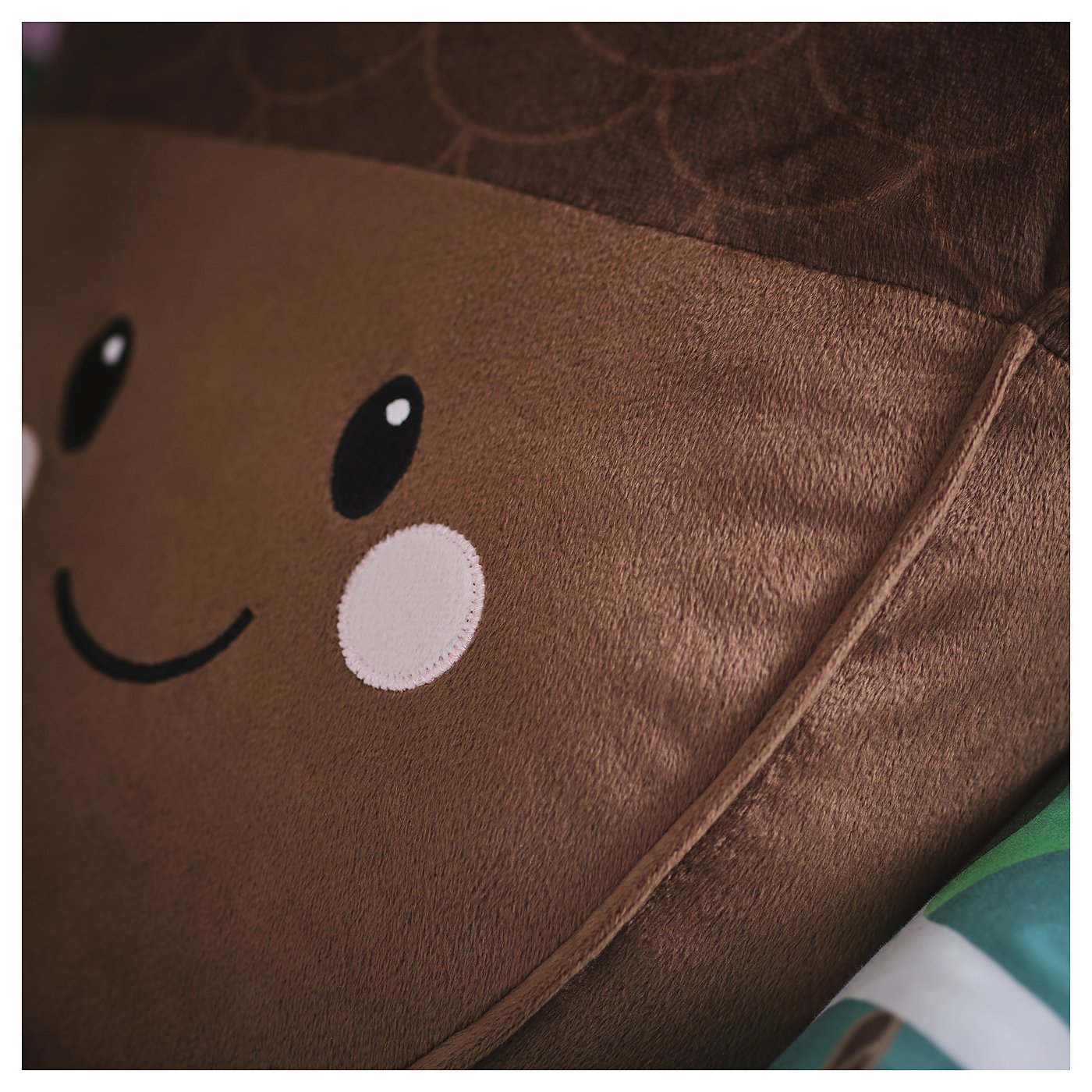 SKOGSDUVA coussin avec poche