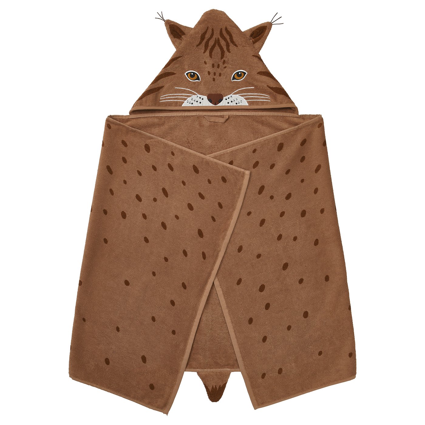 SKOGSDUVA serviette à capuche
