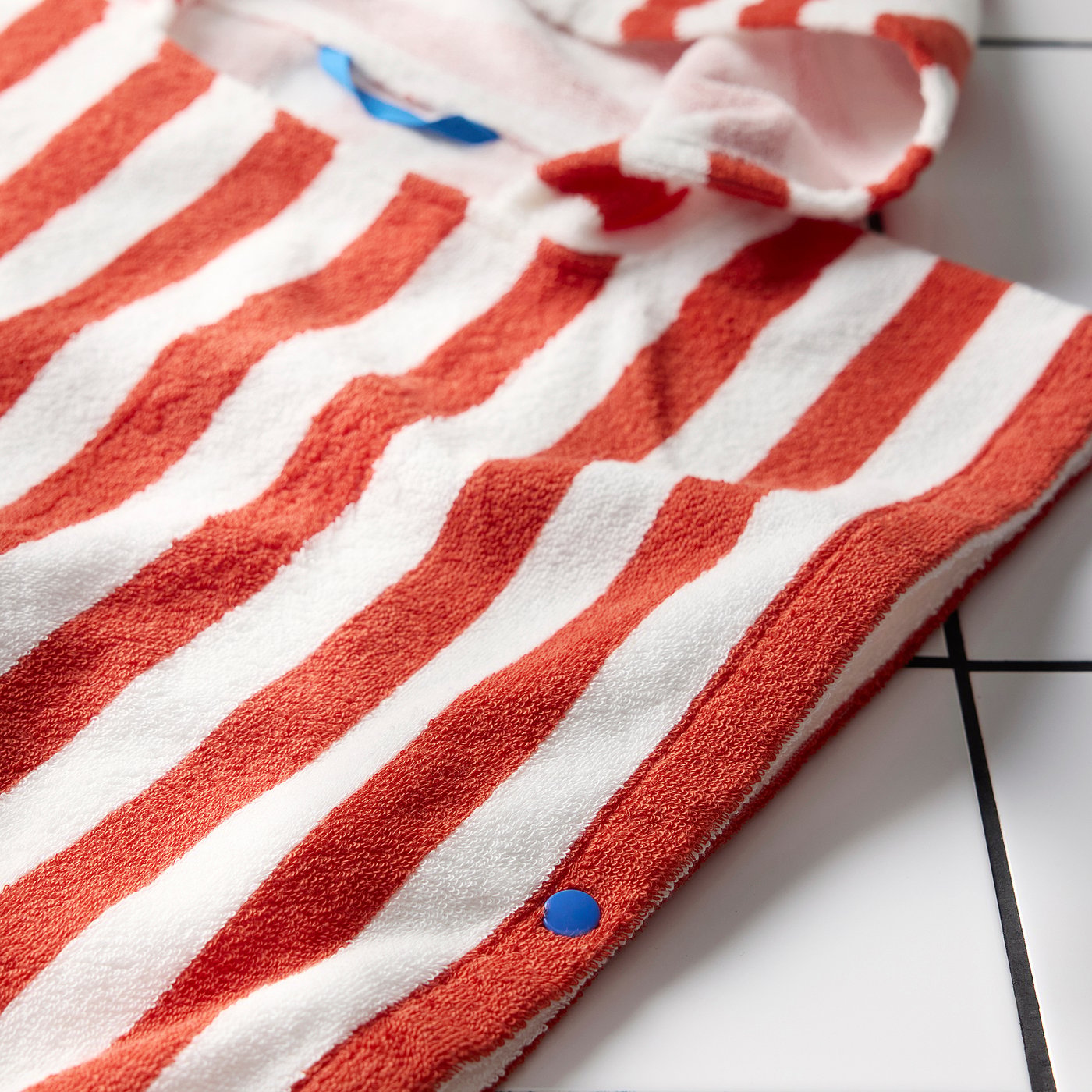 SKOGSSALLAT poncho de bain avec capuche